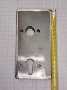 Puszka metalwa - kaseta do wspawania pod zamek bębenkowy 72/50/17 solidna