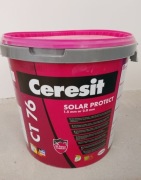 Tynk silikonowy zewnętrzny Ceresit CT 76 biały 1 wiadro 25 kg