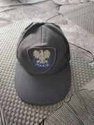 Czapka policyjna z daszkiem, kolekcjonerska, lata 90, nowa, rozmiar 58 