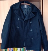 Płaszcz męski,  kurtka z wełny  H&M