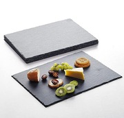 Taca na sushi łupkowa 30x40cm deser talerz 6 sztuk