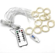 Girlanda 3x3 metra 300 LED, kurtyna świetlna ,lampki