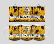 Kubek z nadrukiem RENAULT prezent logo 330ml