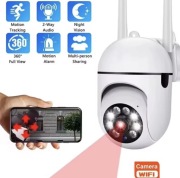 Bezprzewodowa kamera monitorująca 360-stopniowa. 1080p Wi-Fi