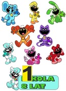 Pan Opłatek na tort - CATNAP POPPY PLAYTIME A4