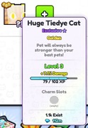 Golden Huge Tiedye Cat - Pet Simulator 99