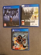 DARKSIDERS + PREY + DYING LIGHT gry po polsku na ps4