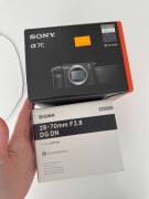 Sony A7C + Sigma 28–70mm F2.8,  NOWY, Pełna klatka | ZESTAW