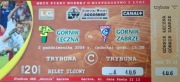 Bilet Górnik Łęczna - Górnik Zabrze  02.10.2004