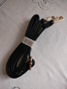 Nowy czarny pasek do torebki 