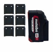 Metabo 18V uchwyt na baterie 6 SZTUK