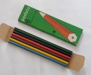 Kredki Pastele,  nie używane,  nie temperowane  PRL Vintage RETRO  