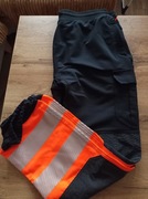 Spodnie robocze kx341 odblaskowe pomarańczowe rozmiar L plus koszulka M 