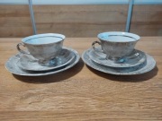 Podwójne trio do kawy PRL