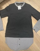 Bluza z efektem koszuli pod spodem marki Tezenis