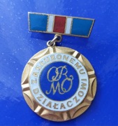 Odznaka honorowa „Zasłużonemu Działaczowi ORMO”