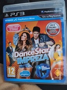 PS3 Gra DANCESTAR IMPREZA gra towarzyska wymaga Move i kamerki PlayStation3