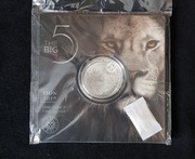 Srebrna moneta kolekcjonerska 1 oz Big Five Lion 2019 Wielka piątka Lew