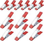 Zaciski  metalowe 12 sztuk