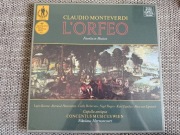 L'ORFEO, ORFEUSZ, Claudio Monteverdi , 3 winyl LP, now , folii. Okazja !!!