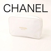 Limitowana kosmetyczka Chanel złote logo 22/ 15 cm