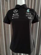 Damska Koszulka wyścigowa Mercedes AMG Petronas, Hamilton Russel