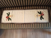 Bieżnik 100 x 32 cm świąteczny retro Cepelia vintage PRL  