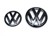 VW Golf VI MK6 emblemat czarny przód i tył logo znaczek