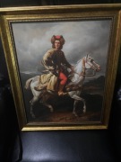 Obraz Juliusz Kossak Lisowczyk na białym koniu