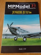 Model kartonowy MPModel Junkers Ju 52