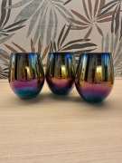 Szklanki, pokale, literatki = tęcza, rainbow, tzw. benzynka 