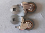 Kółko skrętne z hamulcem