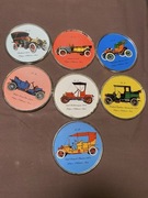 Podstawki pod kubek stare auta