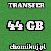 Transfer 44 GB  na chomikuj bez limitu czasu ...