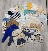 #20 - zestaw 25 szt ciuszków chłopięcych rozmiar 86