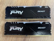 16GB RAM Kingston Fury Beast (2x8GB) DDR4 3200MHz CL16