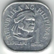Filipiny 1 sentimo centym 1975 - 19 mm - nr 2