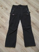 HELSPORT FENRIS czarne spodnie damskie softshell sportowe trekkingowe_ M