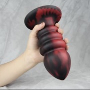 Ogromny korek analny Dildo miękki duży Dilator stymulować Masturbator zabaw