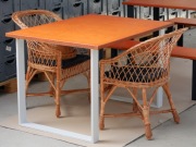 Stół blat 125x90cm ogród taras biuro