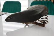 Stare skórzane siodełko do roweru VINTAGE