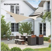  żagiel przeciwsłoneczny 5x5 m – HDPE, oddychający, taras ogród balkon