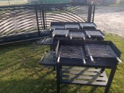Grill gastronomiczny duży 150cm