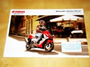 Prospekt Yamaha Motocykle i skutery 125 ccm j.polski !
