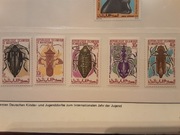 Mauretania  1970   Mi 387-91 owady seria idealna