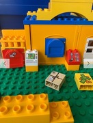 Lego duplo poczta, samochody, mata do budownia