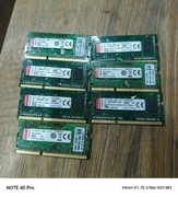 Pamięć RAM 4gb 1rx8 EP3L 10600E sprawne cena za 10 sztuk pamięć 