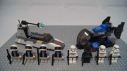 Lego Star Wars 7667 Imperial Dropship i 7668 Rebel Scout Speeder figurki