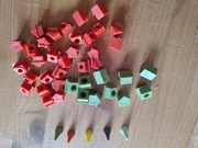 Monopoly domki hotele pionki 