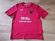 T-shirt koszulka sportowa Kempes chłopięca czerwona roz.  122-140
